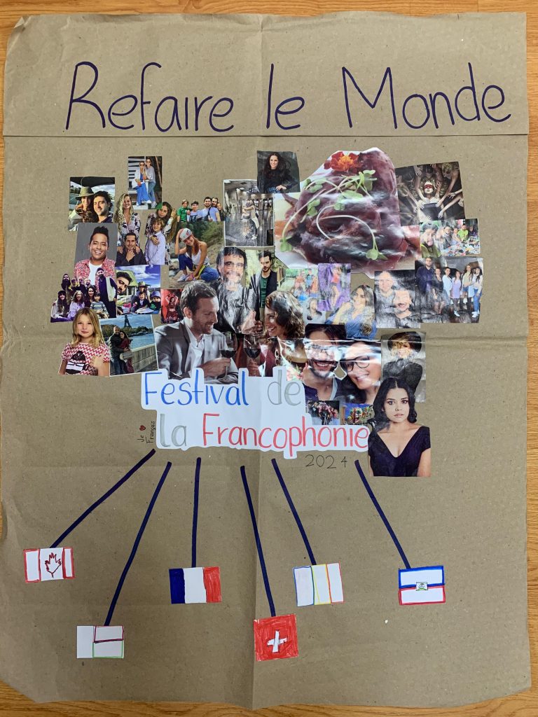 Afiche francophonie bachillerato