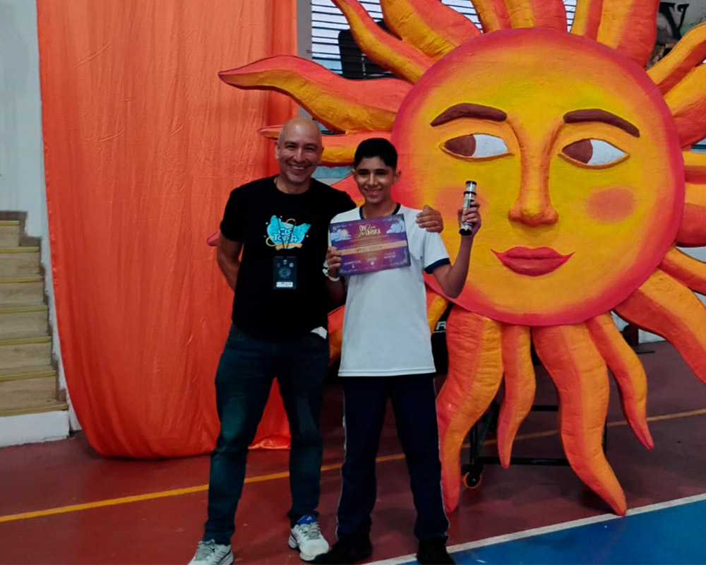 Ganador best of the best en el festival de arte juvenil Art Fest