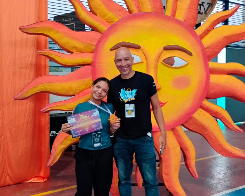 Ganadora en el Festival de arte estudiantil Nexus Arts Fest 